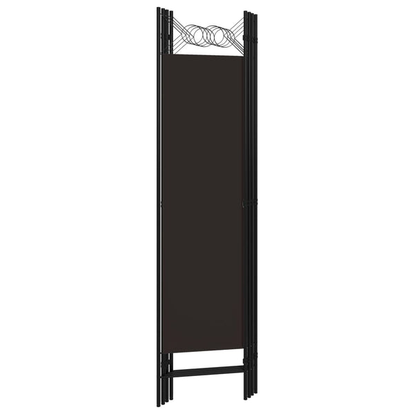 Brauner Raumteiler Yener 160x180cm (4-teilig)