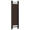 Brauner Raumteiler Yener 200x180cm (5-teilig)