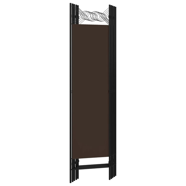 Brauner Raumteiler Yener 200x180cm (5-teilig)