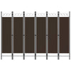 Brauner Raumteiler Yener 240x180cm (6-teilig)
