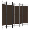 Brauner Raumteiler Yener 240x180cm (6-teilig)