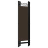 Brauner Raumteiler Yener 240x180cm (6-teilig)