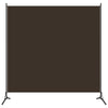 Ruskea tilanjakaja Anette 175x180cm (kangas)