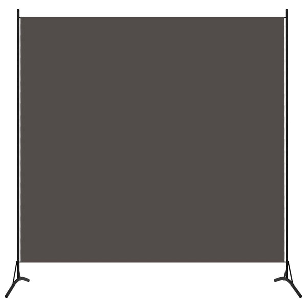 Anthrazit Raumteiler Anette 175x180cm (Stoff)
