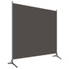 Anthrazit Raumteiler Anette 175x180cm (Stoff)