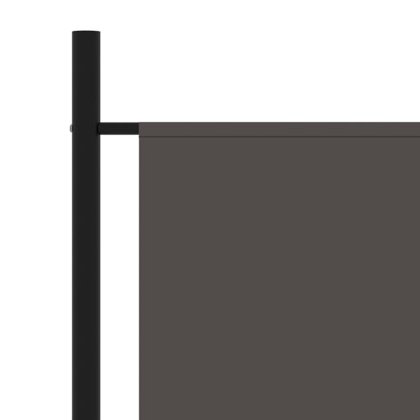 Anthrazit Raumteiler Anette 175x180cm (Stoff)