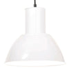 Valkoinen riippuvalaisin Romona 28,5cm (25 w, pyöreä, e27)