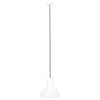 Valkoinen riippuvalaisin Romona 28,5cm (25 w, pyöreä, e27)