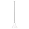 Valkoinen riippuvalaisin Romona 28,5cm (25 w, pyöreä, e27)