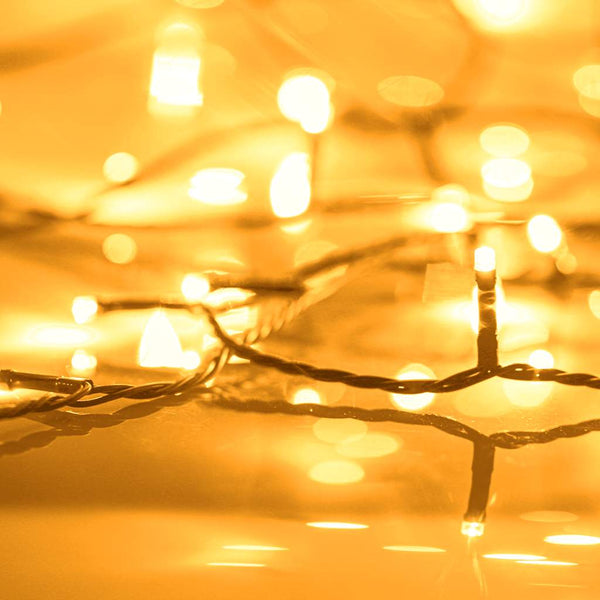 Warmweiße LED-Lichtleiste Nelu 2000xLED 200m (für Innen- und Außenbereich ip44)