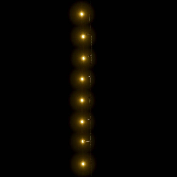 Warmweiße LED-Lichtleiste Nelu 2000xLED 200m (für Innen- und Außenbereich ip44)