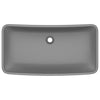 Matte dunkelgraue luxuriöse Waschtisch Gradinescu 71x38cm