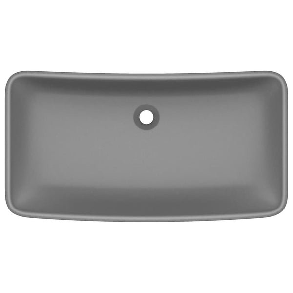 Matte dunkelgraue luxuriöse Waschtisch Gradinescu 71x38cm