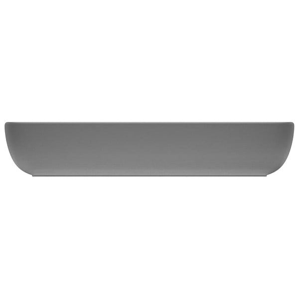 Matte dunkelgraue luxuriöse Waschtisch Gradinescu 71x38cm