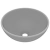 Matte hellgraue luxuriöse Gigelu Waschtisch 32,5x14cm (Keramik)