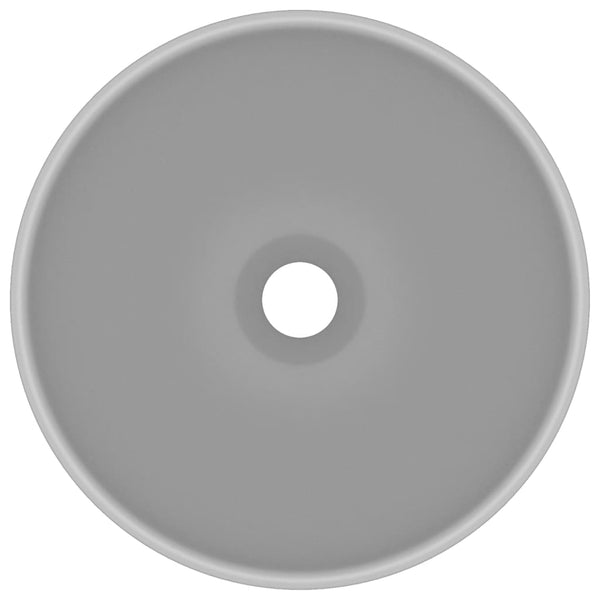 Matte hellgraue luxuriöse Gigelu Waschtisch 32,5x14cm (Keramik)