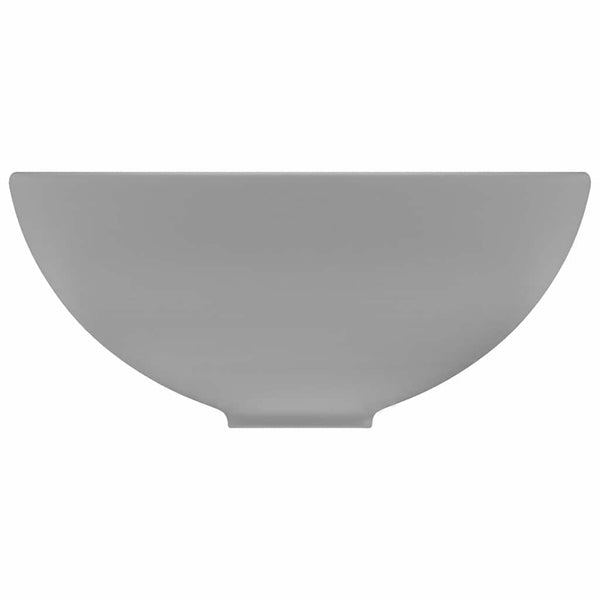 Matte hellgraue luxuriöse Gigelu Waschtisch 32,5x14cm (Keramik)