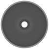 Matte dunkelgraue Luxus-Waschbecken, rund, Gigelu 32,5x14cm (Keramik)