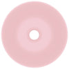 Rosa Waschbecken Moroi rund (Keramik)