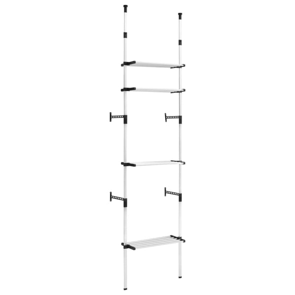 Teleskop-Garderobensystem Lucreti (Böden Aluminium)