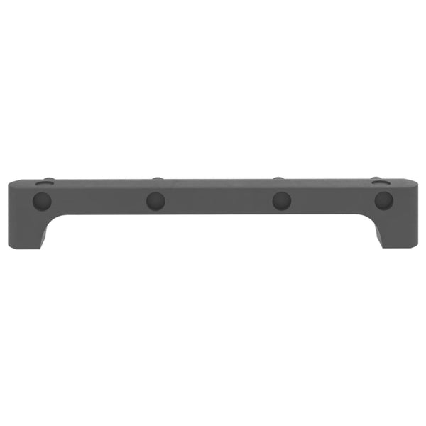 Graues Regal mit 9 Fächern + Schubladen Francel 103x30x107,5cm (Stoff)