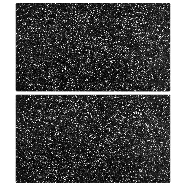 Granit-Motiv Schneidebretter Narcissa (2er Set gehärtetes Glas)