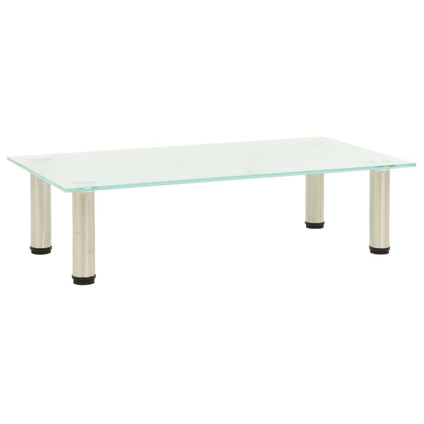 Mattes TV-Rack Wrabel 60x35x17cm (gehärtetes Glas)
