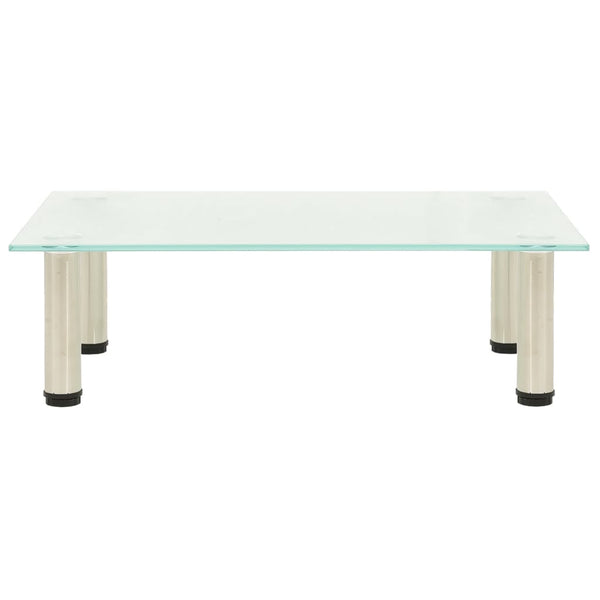 Mattes TV-Rack Wrabel 60x35x17cm (gehärtetes Glas)