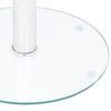 Transparenter Couchtisch Corceagu 40cm (Hartglas)