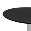 Schwarzer Couchtisch Corceagu 40 cm (Hartglas)