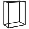 Konsolentisch Lakiss schwarz 60x35x75cm (Hartglas)