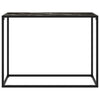 Konsolentisch Lakiss 100x35x75cm in Schwarz (Gehärtetes Glas)