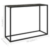 Konsolentisch Lakiss 100x35x75cm in Schwarz (Gehärtetes Glas)