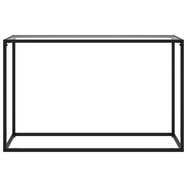 Lakiss-läpinäkyvä konsolipöytä 120x35x75cm (karkaistu lasi)