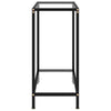 Lakis transparenter Konsolentisch 60x35x75cm (Hartglas)