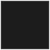 Couchtisch Aurora Schwarz 80x80x35cm (mit schwarzer Glasplatte)