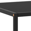 Couchtisch Aurora 100x50x35cm (mit schwarzer Glasplatte)