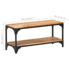 Couchtisch Ermiza 90x30x40cm (Akazienholz)