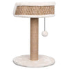 Kratzbaum für Katzen Hyrum 49cm (Seegras)