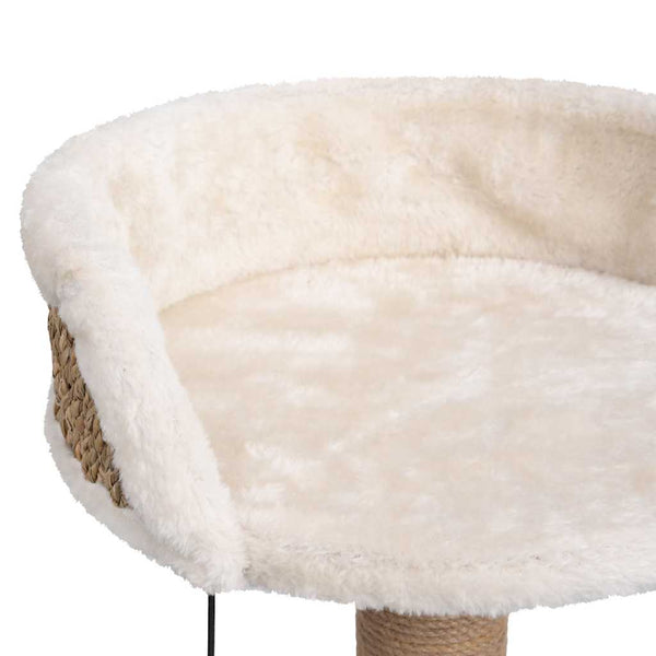 Kratzbaum für Katzen Hyrum 49cm (Seegras)