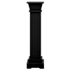 Schwarzer Blumenständer klassisch, Säule quadratisch Gani 17x17x66cm (MDF)