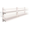 Rostfreie Stahlregale Crum 240x30cm (2 St.)