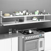 Rostfreie Stahlregale Crum 240x30cm (2 St.)
