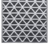 Marianovici schwarzer Outdoor-Teppich 160x230cm (pp)