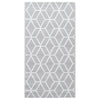 Marianovici grauer Outdoorteppich 80x150cm (PP)