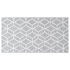 Marianovici grauer Outdoorteppich 80x150cm (PP)