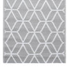 Marianovici grauer Outdoorteppich 80x150cm (PP)