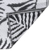 Schwarz-weißer Outdoor-Teppich Marianovici 120x180cm (pp)