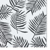 Schwarz-weißer Outdoor-Teppich Marianovici 160x230cm (pp)