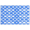 Blau-weißer Outdoorteppich Marianovici 190x290cm (pp)